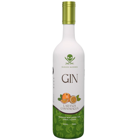 Gin Laranja com Maracujá 750mL (6 unidades)